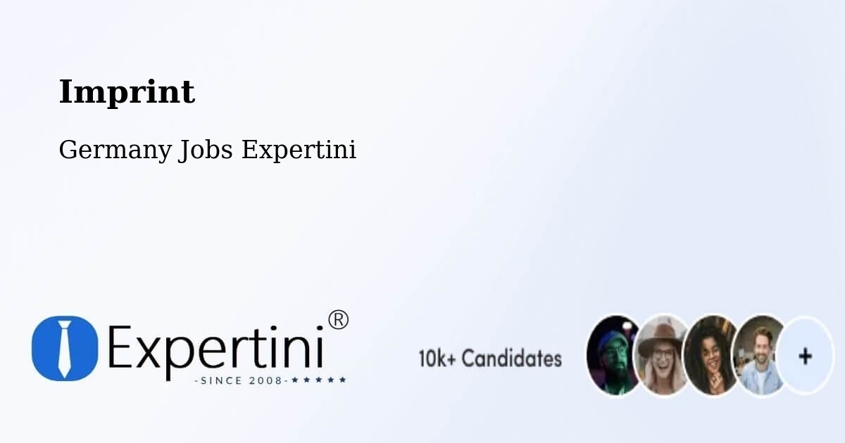 Imprint – Rosenberg - Germany Jobs Expertini