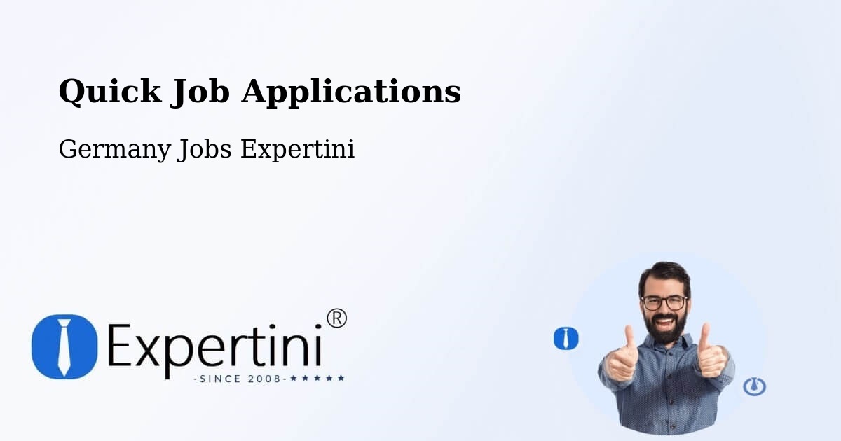 Quick Apply Feature – Rosenberg - Germany Jobs Expertini