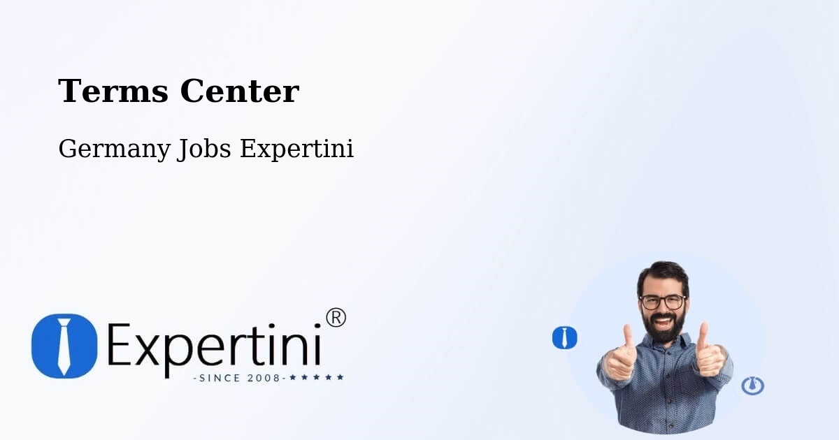Terms of Service – Rosenberg - Germany Jobs Expertini